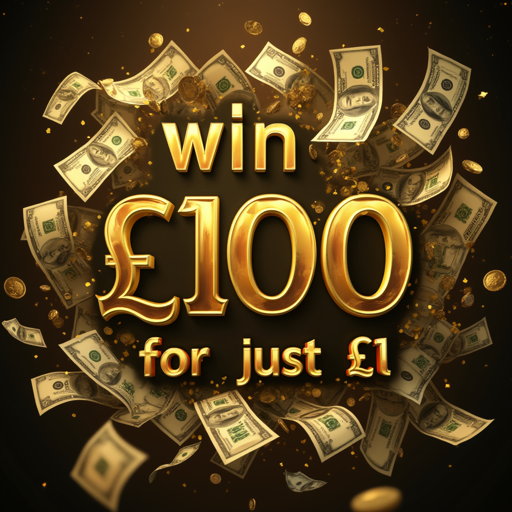 Won £100 Cash just £1