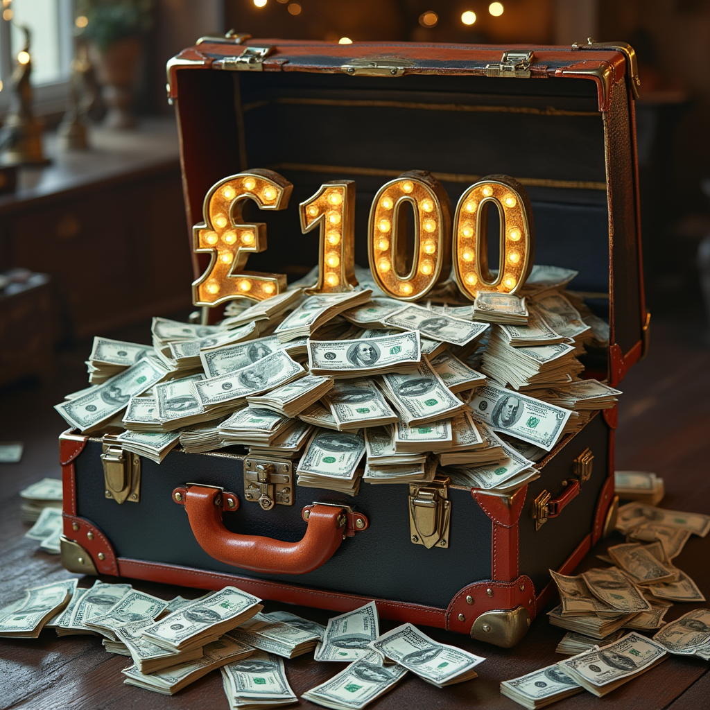 Won £100 Cash just £1