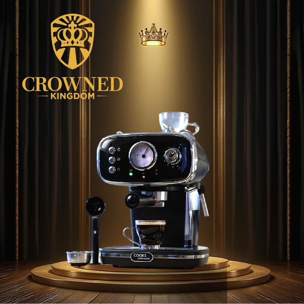 Won 15 Bar Retro Coffee Espresso Machine or Cash Alt £80 – ONLY £1